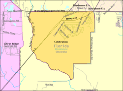 U.S. census map