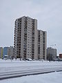 Apartment blocks on Kivila street