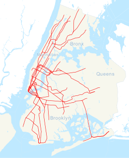 77街車站 (BMT第四大道線)在紐約地鐵的位置