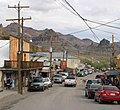 Die Route 66 durch Oatman / Arizona