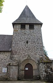 Le clocher de l'église.