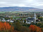 Vue sur le village de Sayabec.