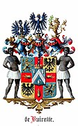 Wappen der Vorfahrenfamilie de Buirette von Oehlefeld