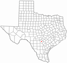 Letak San Antonio di Texas