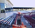 Cougar Field press box and Stands