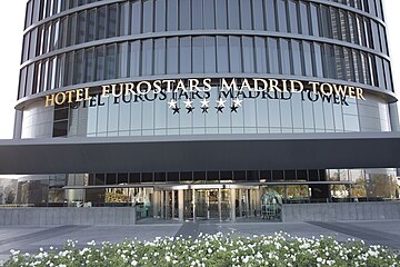 Hotel EuroStars Madrid Tower.