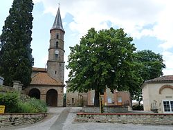 Skyline of La Salvetat-Lauragais