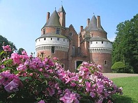 The chateau in Rambures