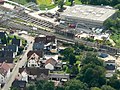 Südportal des Rastatter Tunnels nach dem Gleiseinbruch (20. August 2017)