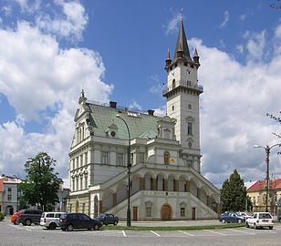 Uničov : hôtel de ville.