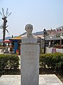 English: Bust of Wilhelm Doerpfeld, archeologist. Nydri, Lefkada, Greece.