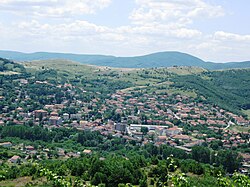 Panorama Zvečana