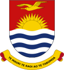 Coat of arms of Kiribati.