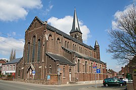 L'église Notre-Dame des Alloux.