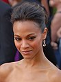 Zoe Saldana, interprete di Gamora.