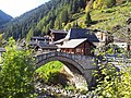 Le Pont de Binn avec la Chapelle Saint Anton construite vers 1690