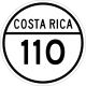 National Secondary Route 110 shield}}