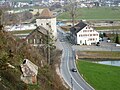 Die Festung Grynau verteidigt die Linthbrücke beim Schloss Grynau (Mg 17 links)