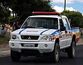 L200 da 2ª geração usada como viatura da Polícia Militar de Minas Gerais