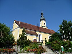 Skyline of Blaibach