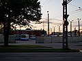 Trolleybuses service station in Paldiski highway