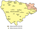 Карта Врбаске бановине (1929—1941)