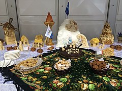 Un repas proposé au restaurant du village olympique