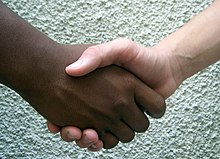 Photo of a handshake