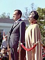 with US President Richard Nixon, 1971