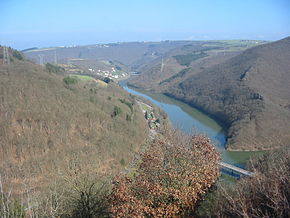 Nehrin bir görünümü, Vianden