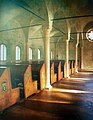 The Biblioteca Malatestiana (Malatestiana Library) is a public library in Cesena, Italy. It was the first European civic library.