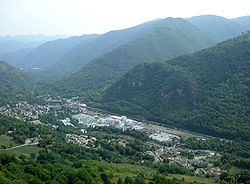 Skyline of Luzenac