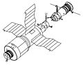 Figure 2-8. Salyut 4, the second DOS station to be manned.