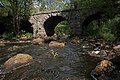 Stone arch bridge in Onnenkoski, Pormarkku, Finland.