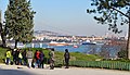 Istanbul, Türkei: Blick über den Bosporus