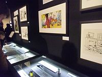 Exposición de arte de Calvin y Hobbes