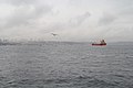 Istanbul, Türkei: Blick über den Bosporus