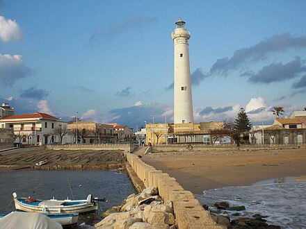 Faro di Punta Secca in provincia di Ragusa