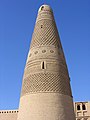 Détail du minaret Emin. Tourfan, Xinjiang.