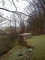 Remains of fortifications at the Stanwick hillfort, England