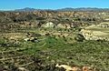 Blick über den Karst zur Sierra de los Filabres