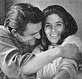 Q233253 June Carter Cash rechts, in 1969 geboren op 23 juni 1929 overleden op 15 mei 2003