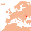 De positie van Bessarabië in de Europese kaart