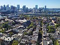 view from bunkerhill monument