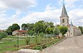 La place de l'église.