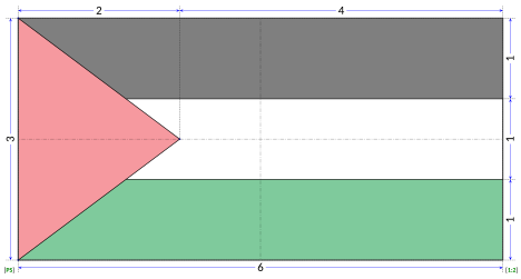 flag construction sheet