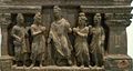 Scene of the life of the Buddha. 2nd-3rd century. Gandhara.