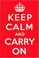 Keep Calm and Carry On