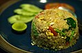 'Khao phat mu': fried rice with pork