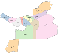 استان مازندران-گرگان در سال ۱۳۳۵